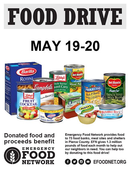 Emergency Food Drive Poster