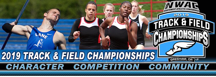 NWAC Track & Field Championship page header